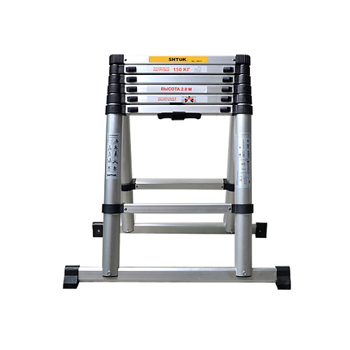 KEAZ Стремянка телескопическая 2 м, SHTOK. 20017 KEAZ Стремянка телескопическая 2 м, SHTOK. 20017
