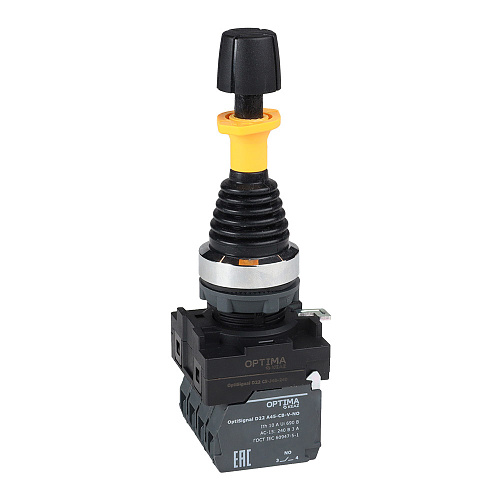 KEAZ Джойстик OptiSignal D22 C5-J4B-240 пластиковый 4 положения 4НО без фиксации с блокировкой KEAZ Джойстик OptiSignal D22 C5-J4B-240 пластиковый 4 положения 4НО без фиксации с блокировкой