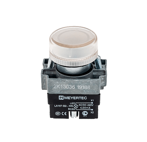 MTB2-BV631 Сигнальная лампа белый, 220V AC/DC MTB2-BV631 Сигнальная лампа белый, 220V AC/DC