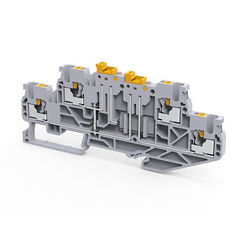 KEAZ Клемма 2х-ярусная push-in OptiClip CPDLK-2,5-2L-MT-N-I-S-серый KEAZ Клемма 2х-ярусная push-in OptiClip CPDLK-2,5-2L-MT-N-I-S-серый