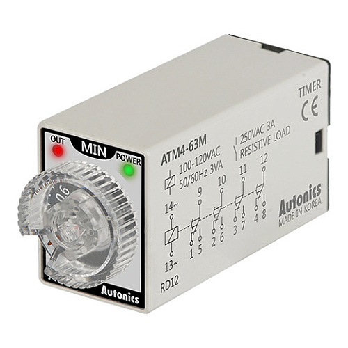 ATM4-63M AUTONICS Таймер ATM4-63M AUTONICS Таймер