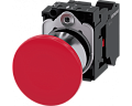 Siemens 3SU1150-1BA20-3CA0 Грибовидная кнопка, 22mm, металлическая, красная, с фиксацией и держателем Siemens 3SU1150-1BA20-3CA0 Грибовидная кнопка, 22mm, металлическая, красная, с фиксацией и держателем