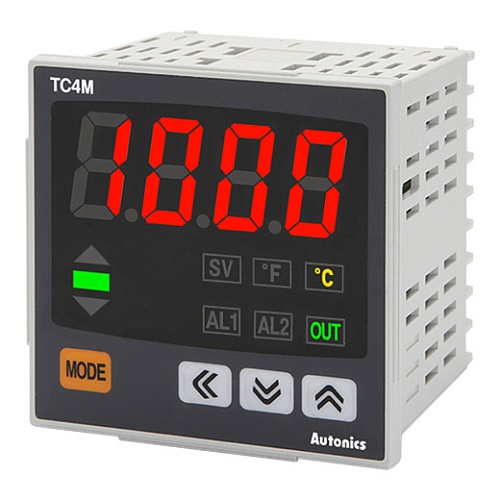 TC4M-24R Температурный контроллер AUTONICS, 72х72 мм, одиночный 4-значный дисплей, ПИД регулирование, релейный и ТТР выход, 2 аварийных выхода, 100-240 В~ TC4M-24R Температурный контроллер AUTONICS, 72х72 мм, одиночный 4-значный дисплей, ПИД регулирование, релейный и ТТР выход, 2 аварийных выхода, 100-240 В~