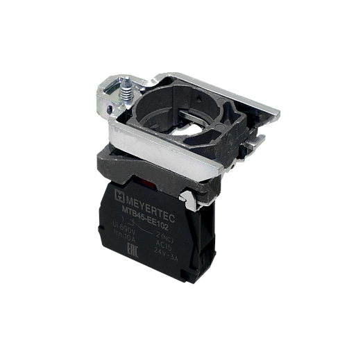 MTB4-BZ102 Основание с блок-контактом, 1NС, металл MTB4-BZ102 Основание с блок-контактом, 1NС, металл