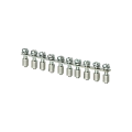MTU-J10S Блок перемычек для трехуровневых клемм на 10-контактов, 2.5 мм² (уп. 5 шт.) MTU-J10S Блок перемычек для трехуровневых клемм на 10-контактов, 2.5 мм² (уп. 5 шт.)