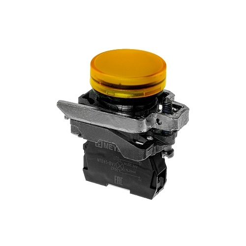 MTB4-BV751 Лампа сигнальная желтая, 24V AС/DC, IP65, металл MTB4-BV751 Лампа сигнальная желтая, 24V AС/DC, IP65, металл