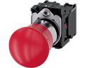 Siemens 3SU1150-1HB20-1PA0 Кнопка аварийного отключения, 22 мм, металл, красная, с принудительной фиксацией, поворотная Siemens 3SU1150-1HB20-1PA0 Кнопка аварийного отключения, 22 мм, металл, красная, с принудительной фиксацией, поворотная