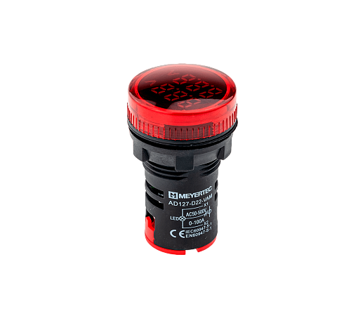 MT22-VAM4 Индикатор тока и напряжения, красный MT22-VAM4 Индикатор тока и напряжения, красный
