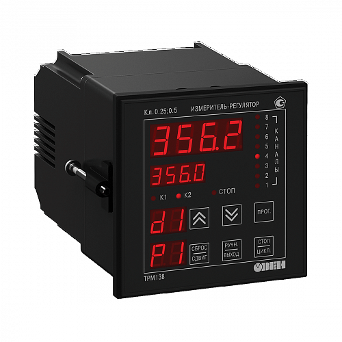 ОВЕН ТРМ138 цифровой терморегулятор восьмиканальный с двухпозиционным управлением и RS-485 ОВЕН ТРМ138 цифровой терморегулятор восьмиканальный с двухпозиционным управлением и RS-485
