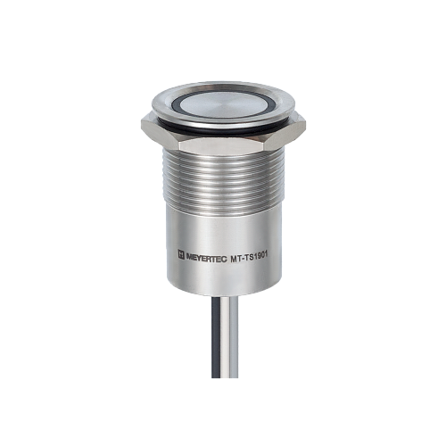 MT-TS1901 Кнопка сенсорная без подсветки, Ø19 мм, NC, возврат, PNP, IP68 MT-TS1901 Кнопка сенсорная без подсветки, Ø19 мм, NC, возврат, PNP, IP68