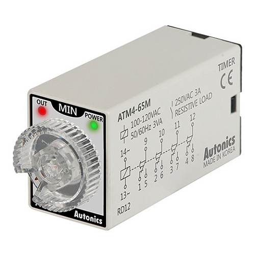 ATM4-65M AUTONICS Таймер ATM4-65M AUTONICS Таймер