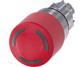 Siemens 3SU1051-1GB20-0AA0 Актуатор грибовидной кнопки с подсветкой, 22 мм, металл, красная кнопка, 30 мм, фиксация Siemens 3SU1051-1GB20-0AA0 Актуатор грибовидной кнопки с подсветкой, 22 мм, металл, красная кнопка, 30 мм, фиксация