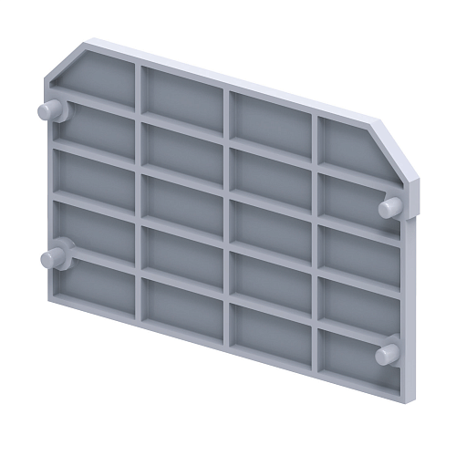 KEAZ Крышка концевая для клеммы проходной OptiClip EPCMC2-2-QUATTRO-серый KEAZ Крышка концевая для клеммы проходной OptiClip EPCMC2-2-QUATTRO-серый
