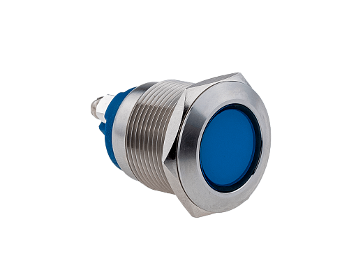 MT67-LED24B Сигнальная лампа синяя, 24В AC/DC, IP67 MT67-LED24B Сигнальная лампа синяя, 24В AC/DC, IP67