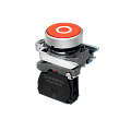 MTB4-BA41582 Кнопка плоская красная, маркировка "O", 1NС, IP65, металл MTB4-BA41582 Кнопка плоская красная, маркировка "O", 1NС, IP65, металл