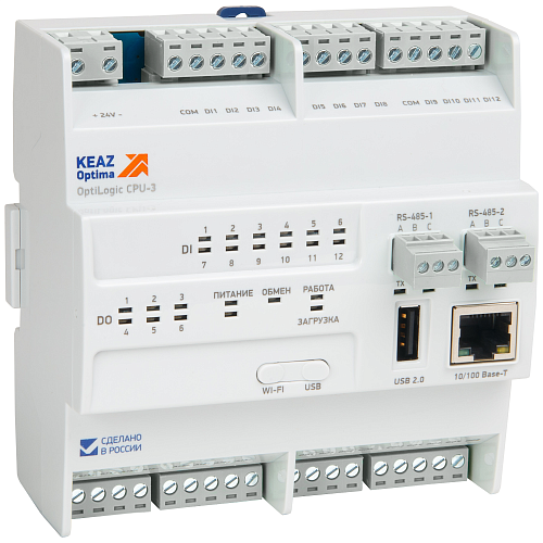 KEAZ Модуль процессорный OptiLogic L-CPU-3-M KEAZ Модуль процессорный OptiLogic L-CPU-3-M