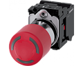 Siemens 3SU1152-1GB20-3PW0 Кнопка аварийного останова, освещаемая, 22 мм, металл, красная, с держателем, 1 НЗ, 1 НЗ, светодиод 24В Siemens 3SU1152-1GB20-3PW0 Кнопка аварийного останова, освещаемая, 22 мм, металл, красная, с держателем, 1 НЗ, 1 НЗ, светодиод 24В