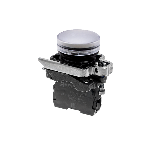 MTB4-BV711 Лампа сигнальная белая, 24V AС/DC, IP65, металл MTB4-BV711 Лампа сигнальная белая, 24V AС/DC, IP65, металл