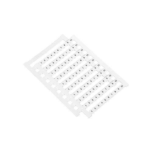 MTS-4M110 Маркировка пружинных клемм 4 мм², 1-10 (упак. 100 шт.) MTS-4M110 Маркировка пружинных клемм 4 мм², 1-10 (упак. 100 шт.)