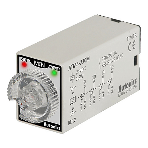 ATM4-230M AUTONICS Таймер ATM4-230M AUTONICS Таймер