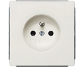 Siemens 5UB1367 Розетка Delta style титаново-белый 10А DC/16A AC 250В с защитным контактом Siemens 5UB1367 Розетка Delta style титаново-белый 10А DC/16A AC 250В с защитным контактом
