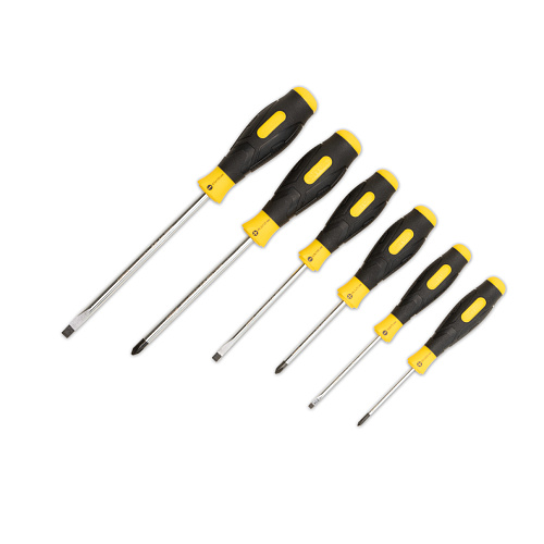 KEAZ Набор отверток 6 шт. картон, SHTOK. 09903 KEAZ Набор отверток 6 шт. картон, SHTOK. 09903