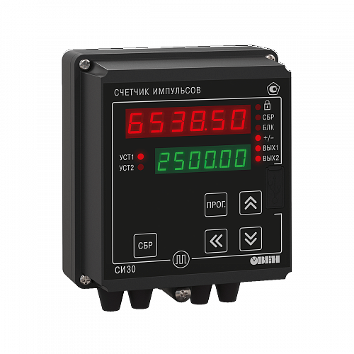 ОВЕН СИ30 счетчик импульсов с поддержкой энкодеров и RS-485 ОВЕН СИ30 счетчик импульсов с поддержкой энкодеров и RS-485