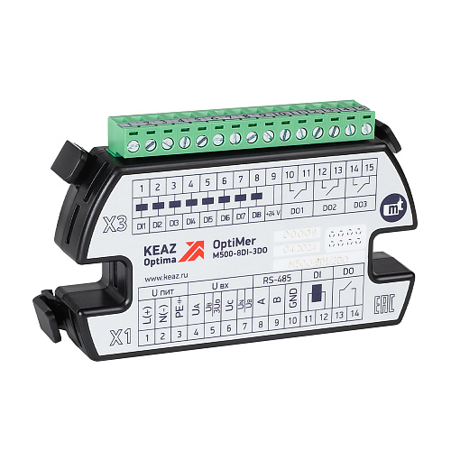 KEAZ Модуль расширения OptiMer-M500-8DI-3DO KEAZ Модуль расширения OptiMer-M500-8DI-3DO