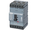 Siemens 3VT1716-2DC36-0AA0 Автоматический выключатель, Icu=25кА, 415В AC, 3-полюсный, In=160A, IR=125...160A Siemens 3VT1716-2DC36-0AA0 Автоматический выключатель, Icu=25кА, 415В AC, 3-полюсный, In=160A, IR=125...160A