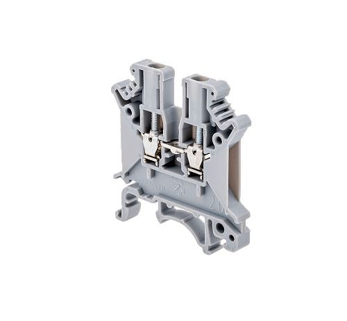 MTU-2.5 Клемма винтовая проходная, 2.5 мм², серая MTU-2.5 Клемма винтовая проходная, 2.5 мм², серая