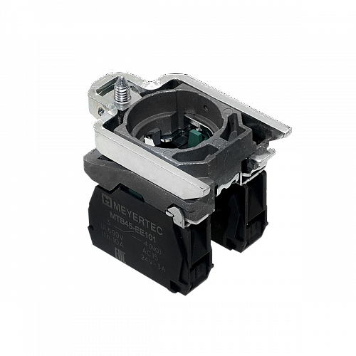 MTB4-BZ103 Основание с блок-контактом, 2NO, металл MTB4-BZ103 Основание с блок-контактом, 2NO, металл