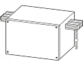 Siemens BVP:261997 Центральный питающий блок 400 А без клеммной колодки Siemens BVP:261997 Центральный питающий блок 400 А без клеммной колодки