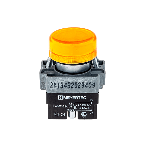 MTB2-BV615 Сигнальная лампа желтый, 24V AC/DC MTB2-BV615 Сигнальная лампа желтый, 24V AC/DC