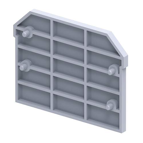 KEAZ Крышка концевая для клеммы проходной OptiClip EPCMC1-2-TRIPLET-серый KEAZ Крышка концевая для клеммы проходной OptiClip EPCMC1-2-TRIPLET-серый