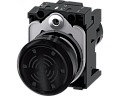 Siemens 3SU1200-6LB10-1AA0 Акустический сигнализатор, 22 мм, черный цвет, пластиковый корпус, непрерывный тон 4,5 кГц, IP69 Siemens 3SU1200-6LB10-1AA0 Акустический сигнализатор, 22 мм, черный цвет, пластиковый корпус, непрерывный тон 4,5 кГц, IP69
