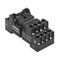 PYF-044BE Монтажная колодка с винтовыми клеммами для 4-конт. реле серии RP, черная PYF-044BE Монтажная колодка с винтовыми клеммами для 4-конт. реле серии RP, черная