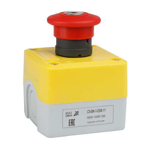 KEAZ Пост кноп авар стоп OptiSignal D22 C5-BK-1-ESK-11 1НО+1НЗ с ключом XALK188E KEAZ Пост кноп авар стоп OptiSignal D22 C5-BK-1-ESK-11 1НО+1НЗ с ключом XALK188E