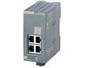 Siemens 6GK5004-0BA00-1AB2 Коммутатор Ethernet для промышленности, 4 порта, 10/100 Мбит/с, IP20, 24 В DC Siemens 6GK5004-0BA00-1AB2 Коммутатор Ethernet для промышленности, 4 порта, 10/100 Мбит/с, IP20, 24 В DC