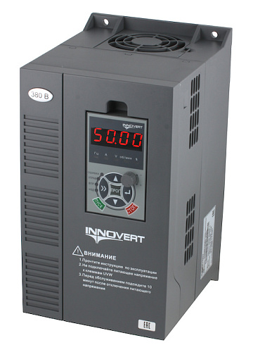 Преобразователь частоты векторный INNOVERT ITD552U43B3 (5,5 кВтx380 В), выходной ток 13 А Преобразователь частоты векторный INNOVERT ITD552U43B3 (5,5 кВтx380 В), выходной ток 13 А