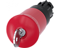Siemens 3SU1000-1HK20-0AA0 Актуатор грибовидной кнопки, 22 мм, пластик, красная кнопка, с замком bks, s1, фиксация Siemens 3SU1000-1HK20-0AA0 Актуатор грибовидной кнопки, 22 мм, пластик, красная кнопка, с замком bks, s1, фиксация