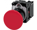 Siemens 3SU1100-1BA20-1CA0 Кнопка грибовидная, 22 мм, красная, с фиксацией и держателем, 1NC, винтовые клеммы Siemens 3SU1100-1BA20-1CA0 Кнопка грибовидная, 22 мм, красная, с фиксацией и держателем, 1NC, винтовые клеммы