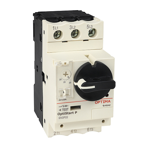 KEAZ Выключатель автоматический OptiStart P-GV2P32 с уставкой расцепителя24-32A KEAZ Выключатель автоматический OptiStart P-GV2P32 с уставкой расцепителя24-32A