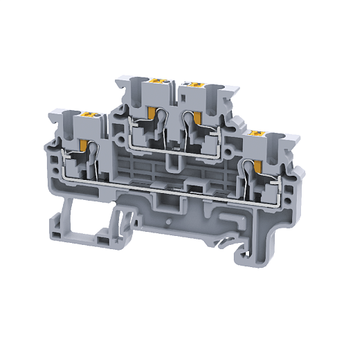 KEAZ Клемма 2х-ярусная push-in OptiClip CPDL-2,5-2L-I-серый KEAZ Клемма 2х-ярусная push-in OptiClip CPDL-2,5-2L-I-серый