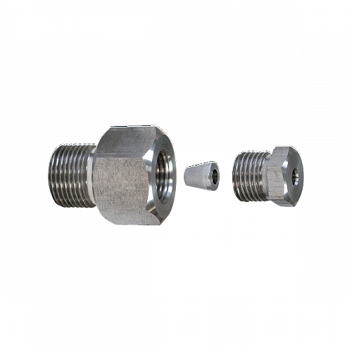 ОВЕН Штуцер врезной ШВ для фиксации глубины погружения датчика температуры ОВЕН Штуцер врезной ШВ для фиксации глубины погружения датчика температуры