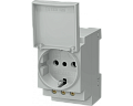 Siemens 5TE6802 Розетка ШУКО 16А, 3-полюсная с крышкой, для использования в Италии Siemens 5TE6802 Розетка ШУКО 16А, 3-полюсная с крышкой, для использования в Италии