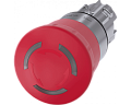 Siemens 3SU1051-1HB20-0AA0 Актуатор грибовидной кнопки с подсветкой, 22 мм, металл, красная кнопка, 40 мм, фиксация Siemens 3SU1051-1HB20-0AA0 Актуатор грибовидной кнопки с подсветкой, 22 мм, металл, красная кнопка, 40 мм, фиксация