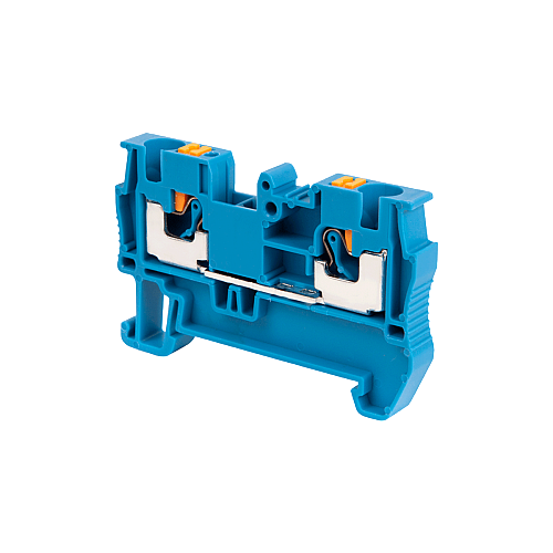 MTP-4BL Клемма push-in проходная, 4 мм², синяя MTP-4BL Клемма push-in проходная, 4 мм², синяя
