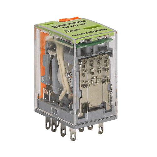 MP-407.AU Реле промежуточное 4-конт., 220VAC, ток 5 А MP-407.AU Реле промежуточное 4-конт., 220VAC, ток 5 А