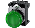 Siemens 3SU1103-6AA40-1AA0 Световой индикатор, 22mm, круглый, пластик, зеленый матовый рассеиватель, с держателем Siemens 3SU1103-6AA40-1AA0 Световой индикатор, 22mm, круглый, пластик, зеленый матовый рассеиватель, с держателем