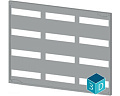 Siemens 8GK9601-4KK31 Избыточная изолирующая крышка, ширина 750 мм, высота 600 мм, 4 ряда по 144 модуля Siemens 8GK9601-4KK31 Избыточная изолирующая крышка, ширина 750 мм, высота 600 мм, 4 ряда по 144 модуля